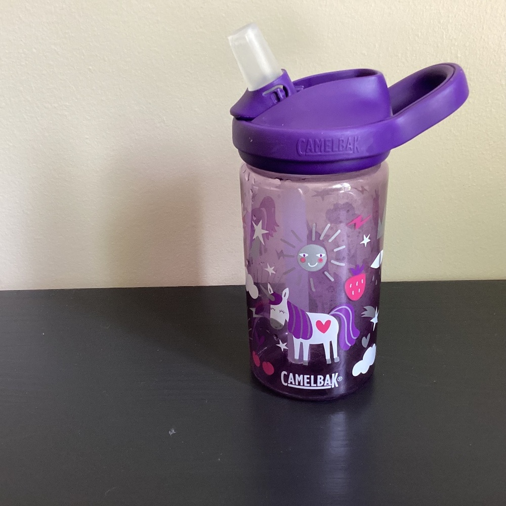 Kids Eddy Camelback Water Bottle with Straw 14oz